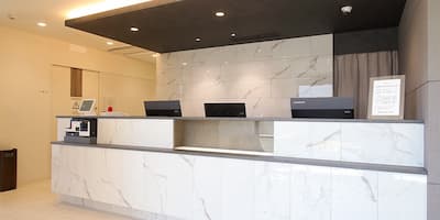 愛知県岡崎市にある、しきファミリークリニックの外観写真